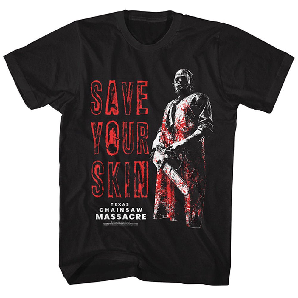 TEXAS CHAINSAW MASSACRE 悪魔のいけにえ (日本公開50周年記念 ) - SAVE YOUR SKIN / Tシャツ / メンズ - PGS